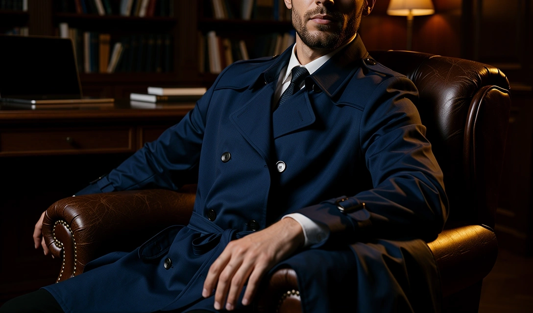 Trench Coat Navy